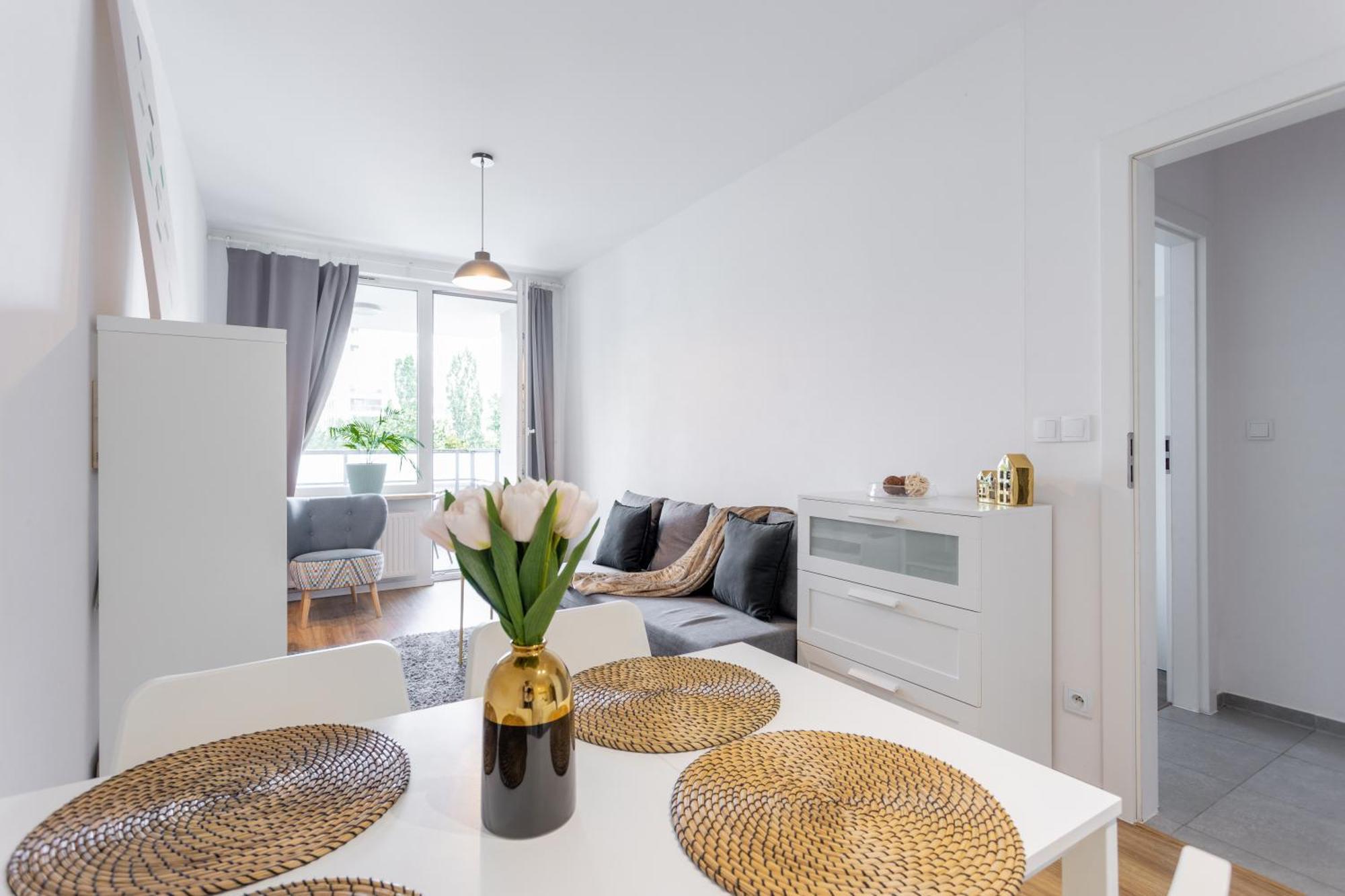 Golden - Big And Bright Stylish - Center - Pereca Lägenhet *